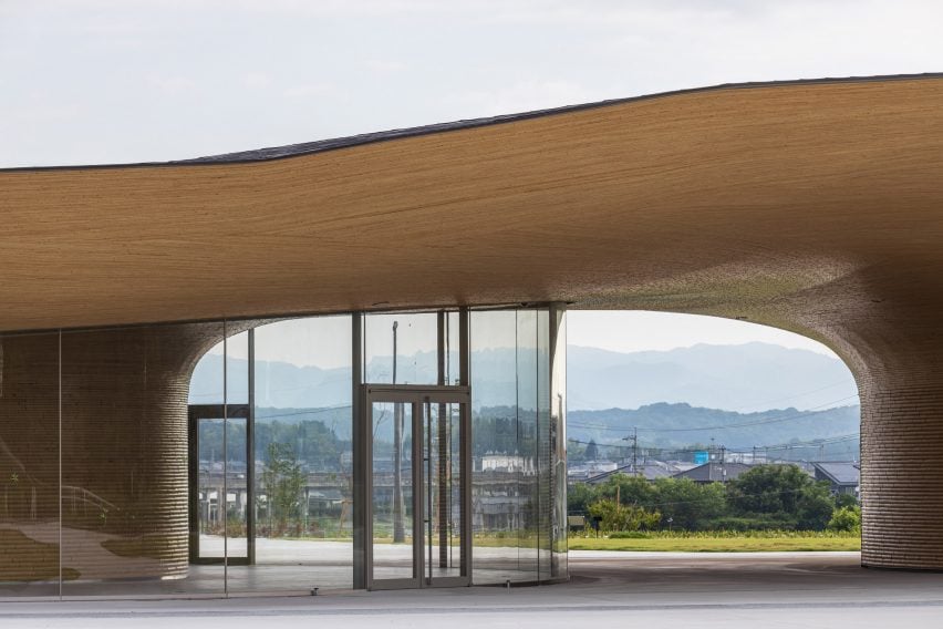 Community facility Bamboo Gate by Kengo Kuma