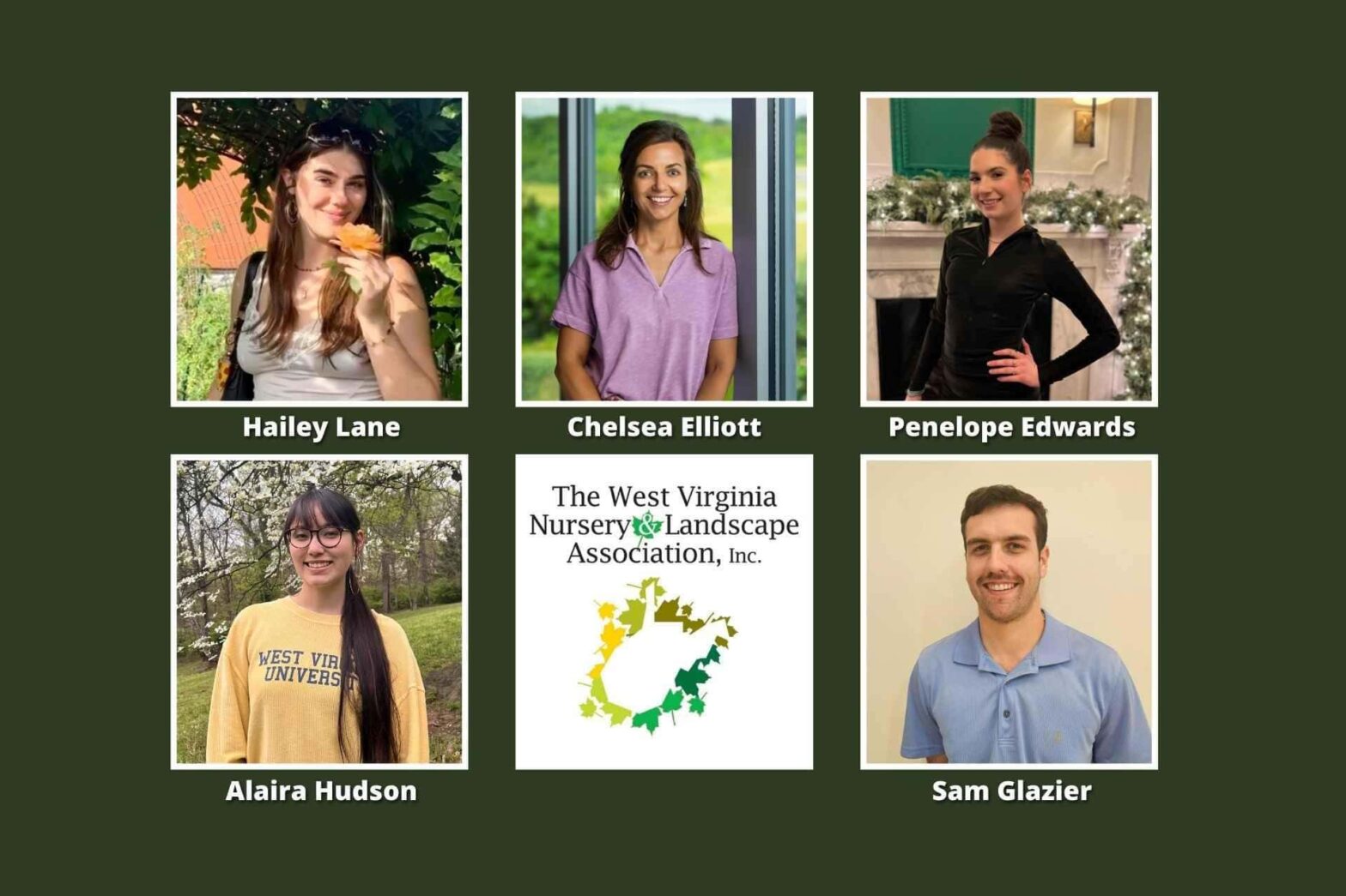 The West Virginia Nursery & Landscape Association awards $25,000 in scholarships to WVU students