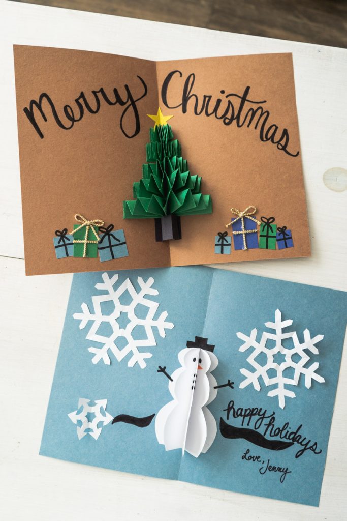 12 DIY Christmas Cards for Kids to Craft and Share | The Paper Mill Blog