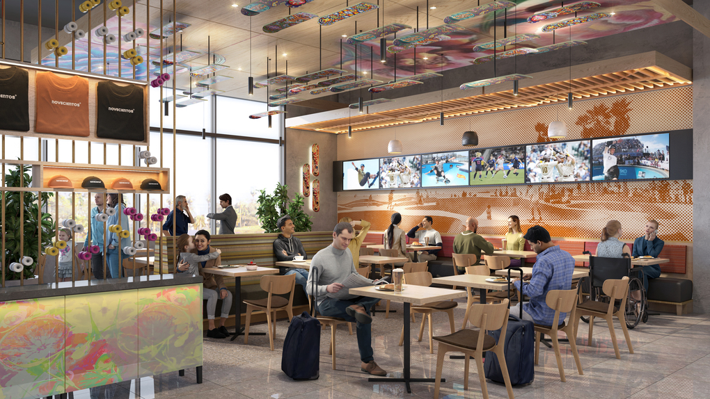 Akarstudios promises design wow factor with Novecientos Grados by Tony Hawk Restaurant and Bar in San Diego Airport Terminal 1: Moodie Davitt Report