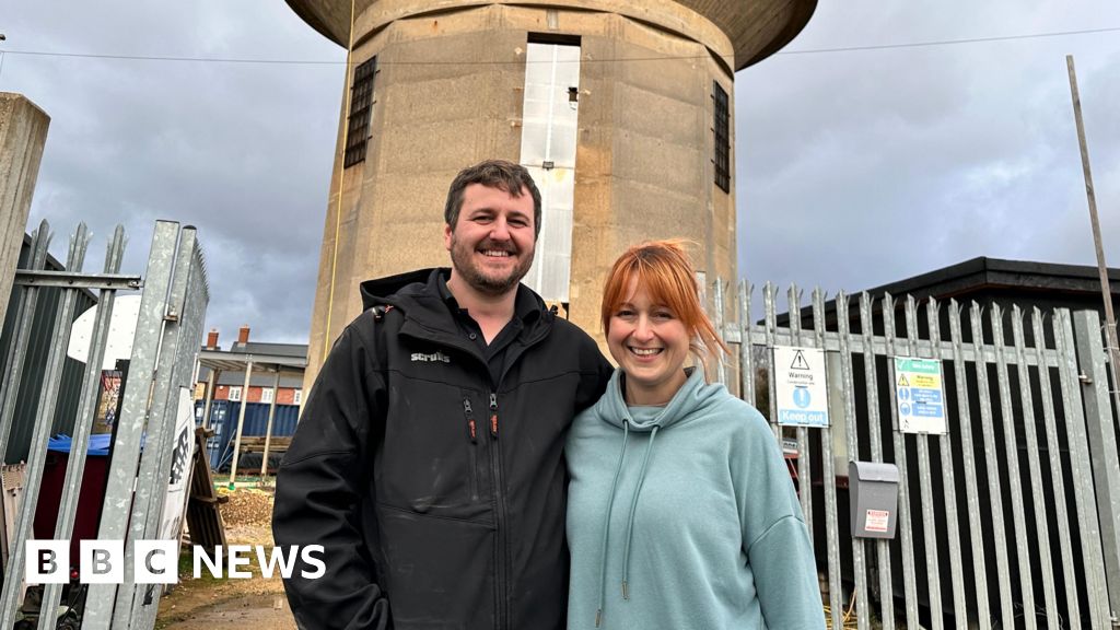 A couple's major designs for the Northamptonshire Tower