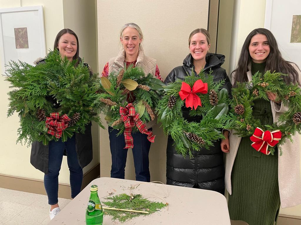 Deck your halls! Wreath Workshop at Bartlett Arboretum & Gardens in Stamford