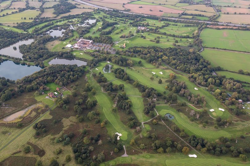 New plan for a woodland walk adventure playground revealed for The Belfry in Warwickshire