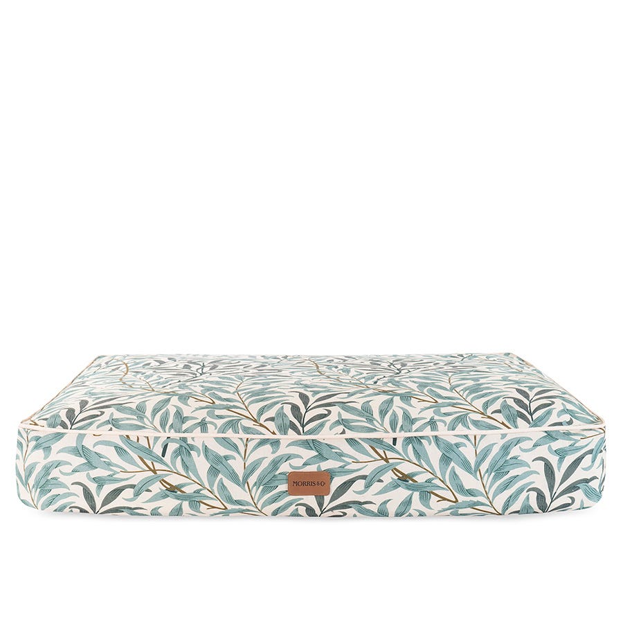 William Morris Pet Mattress, Willow Branch Print