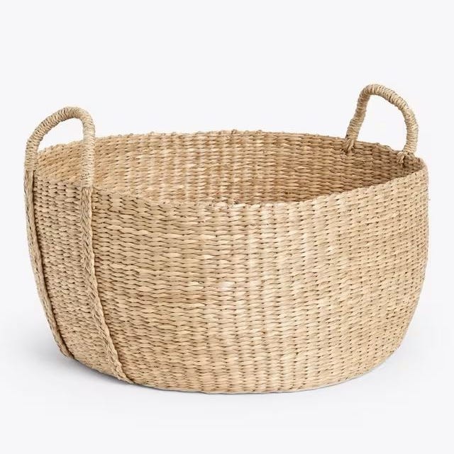 Low seagrass storage basket from Slouchy