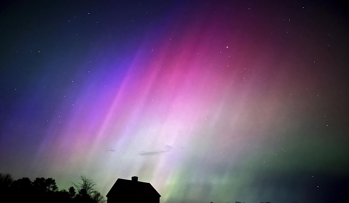 Solar flares could allow many Americans to see the Northern Lights to ring in the New Year