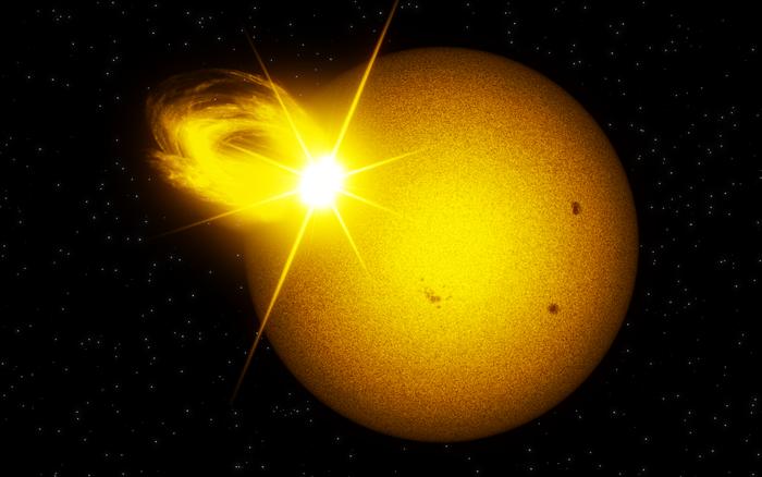 Violent solar storms can rage across the universe approximately every 100 years