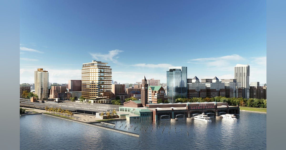 Walkability defines the new waterfront renovation in Hoboken, New Jersey