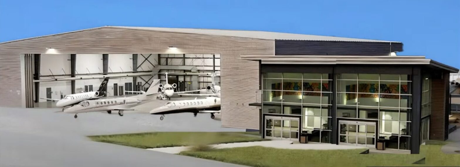 Caldwell is thinking about a restaurant, hangar and school on the site of the former airport cafe