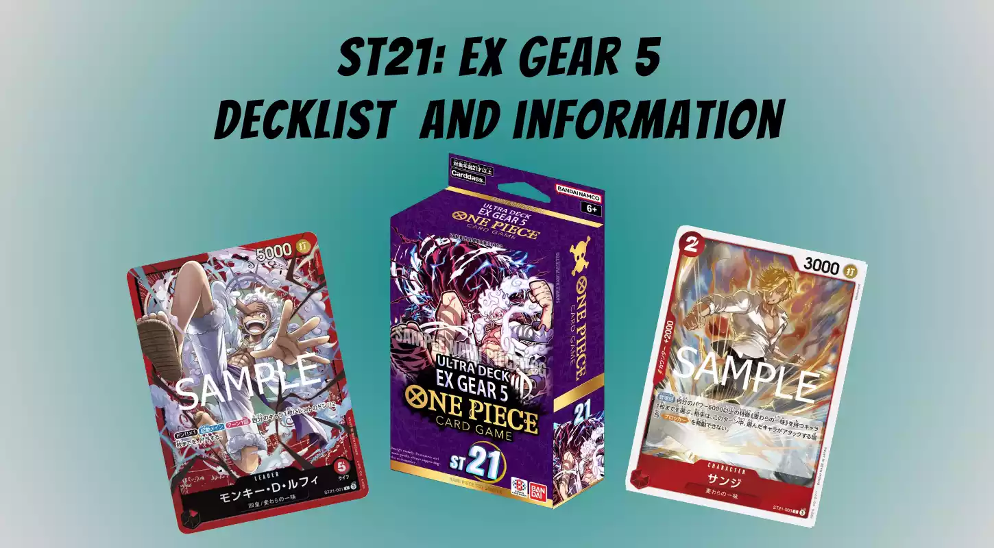 One Piece ST21: Decklist and information