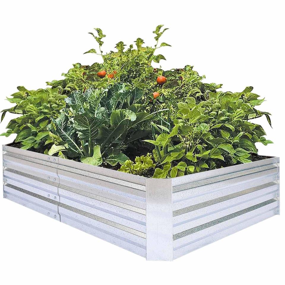 Increase your garden (and your plants) with these increased metal garden beds