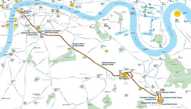 Proposed Bakerloop route 