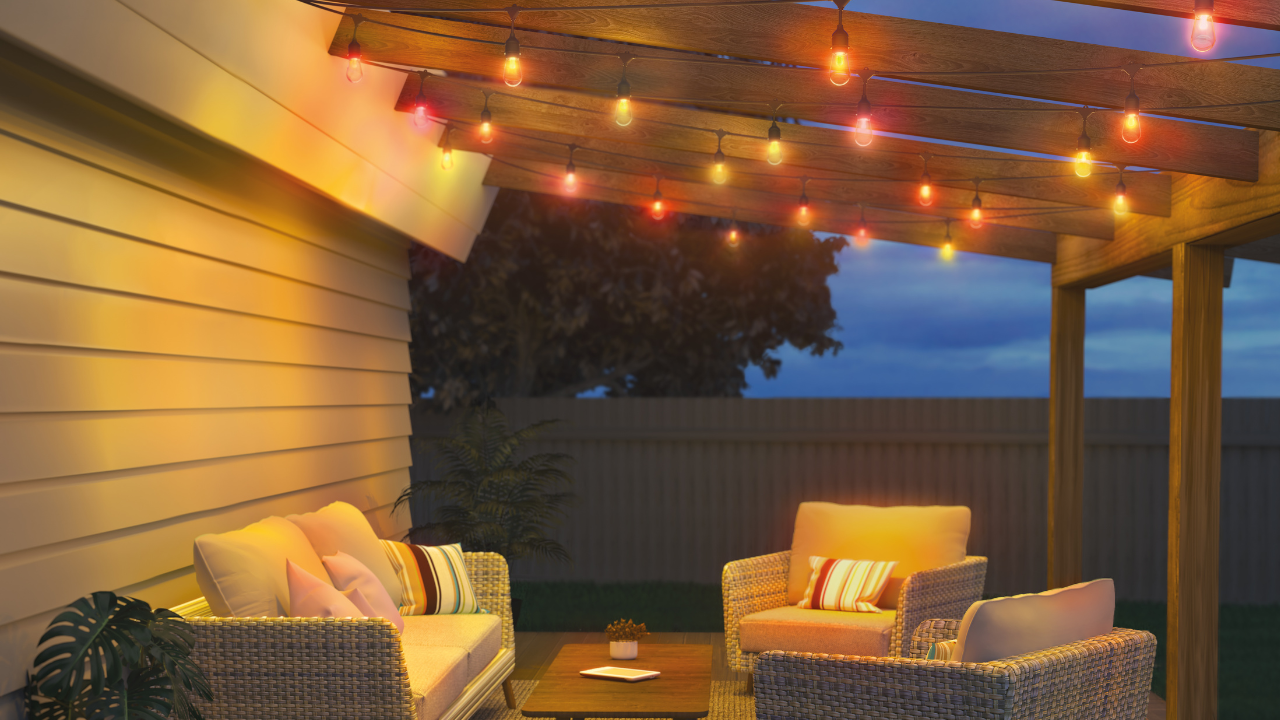 Wiz outdoor fairy lights