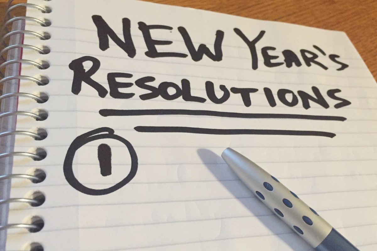 Column: Implementing New Year's resolutions is challenging at best