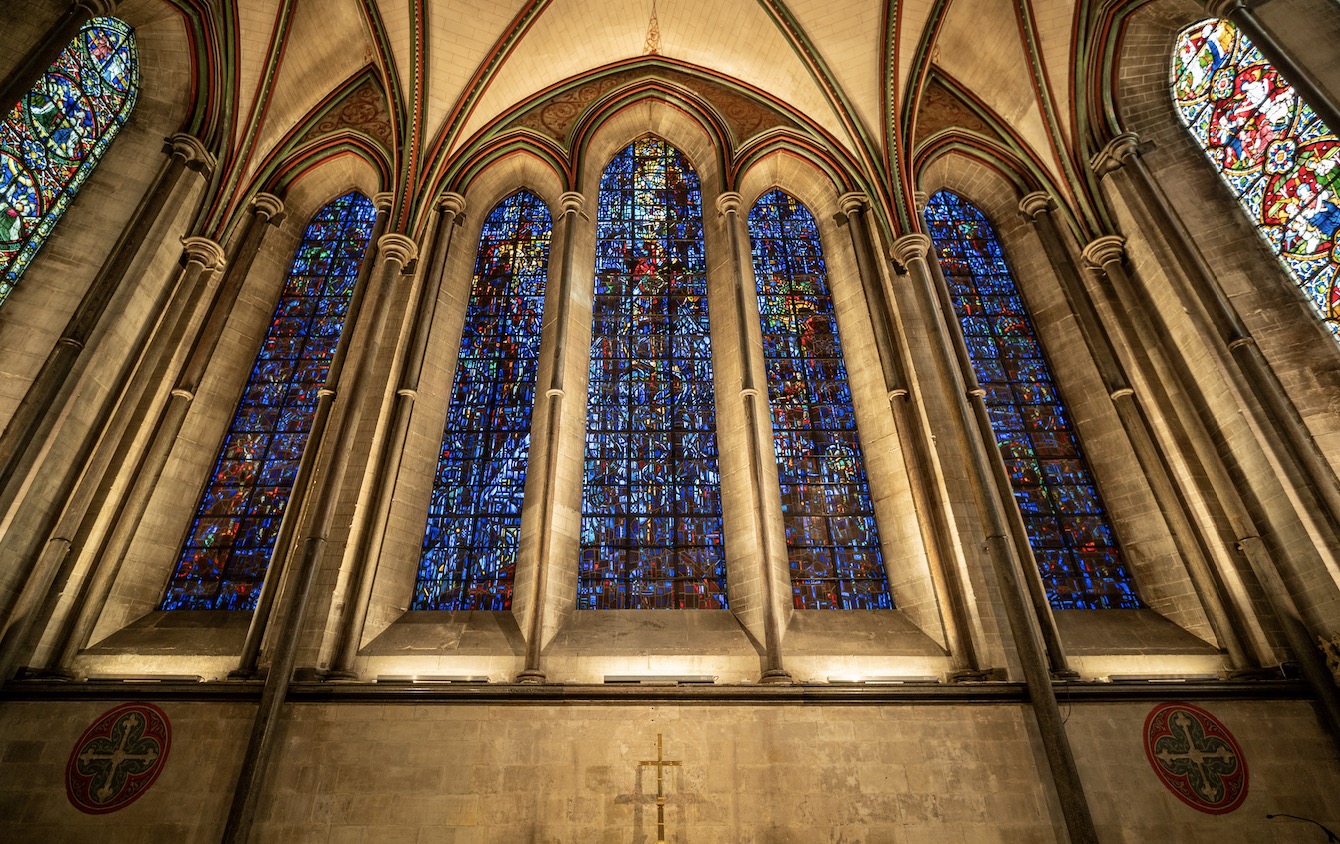 Lighting in Salisbury Cathedral on the way to net zero