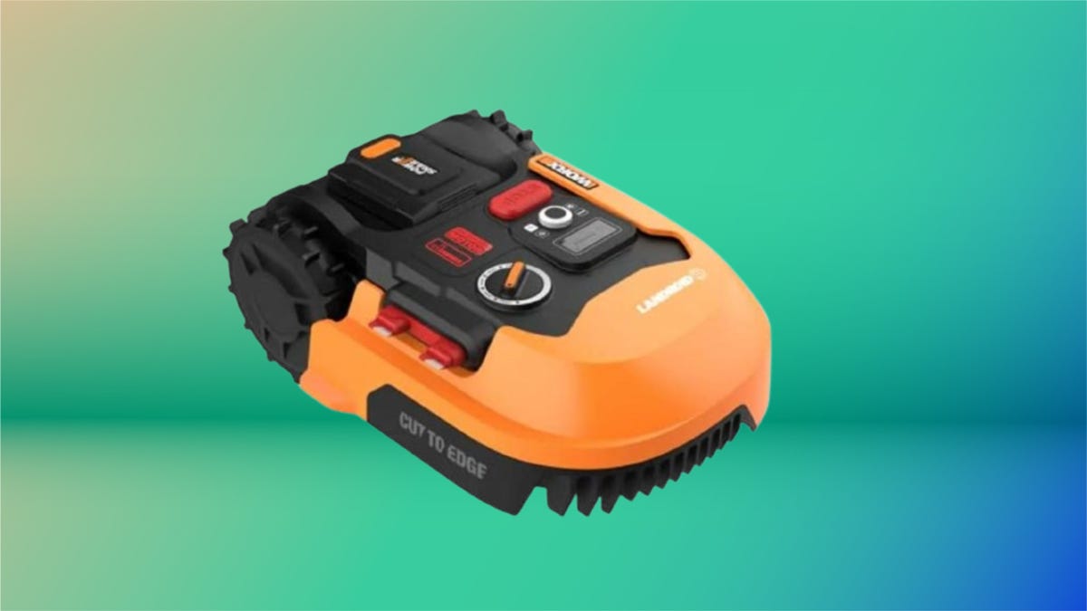 Save a record $521 on this Worx robotic lawn mower and beautify your yard by 2025