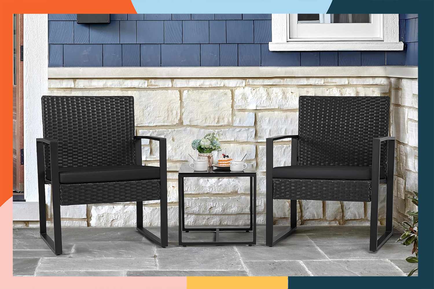 This outdoor patio set is on sale at Amazon