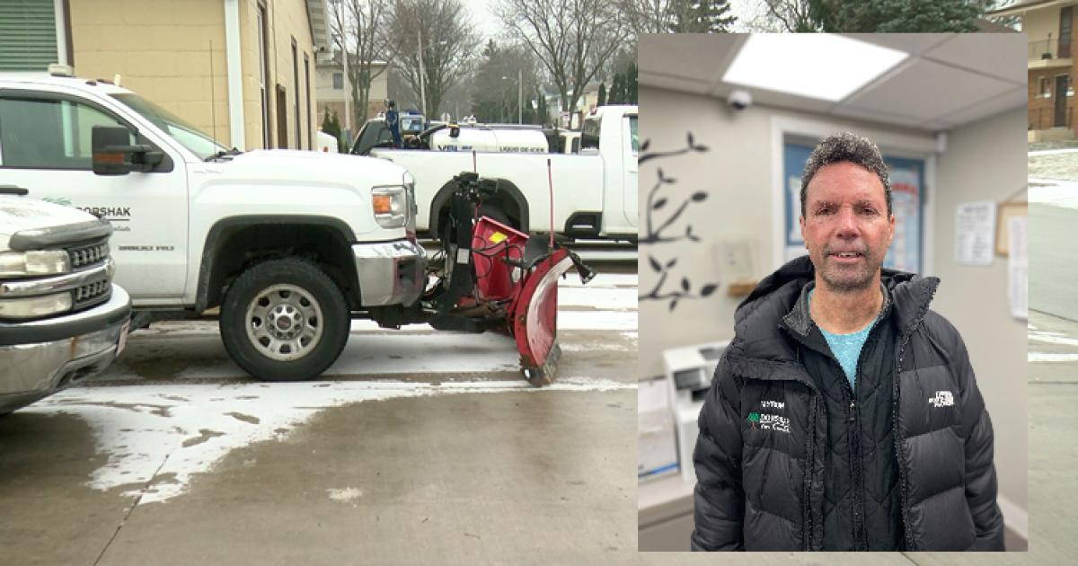 Wisconsin landscaping company owner sends snow removal crews to Tennessee