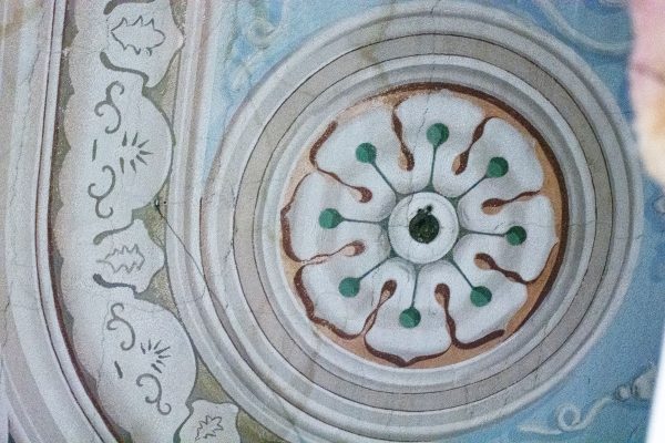 A city in Maine reveals a puzzle on the ceiling of her old church