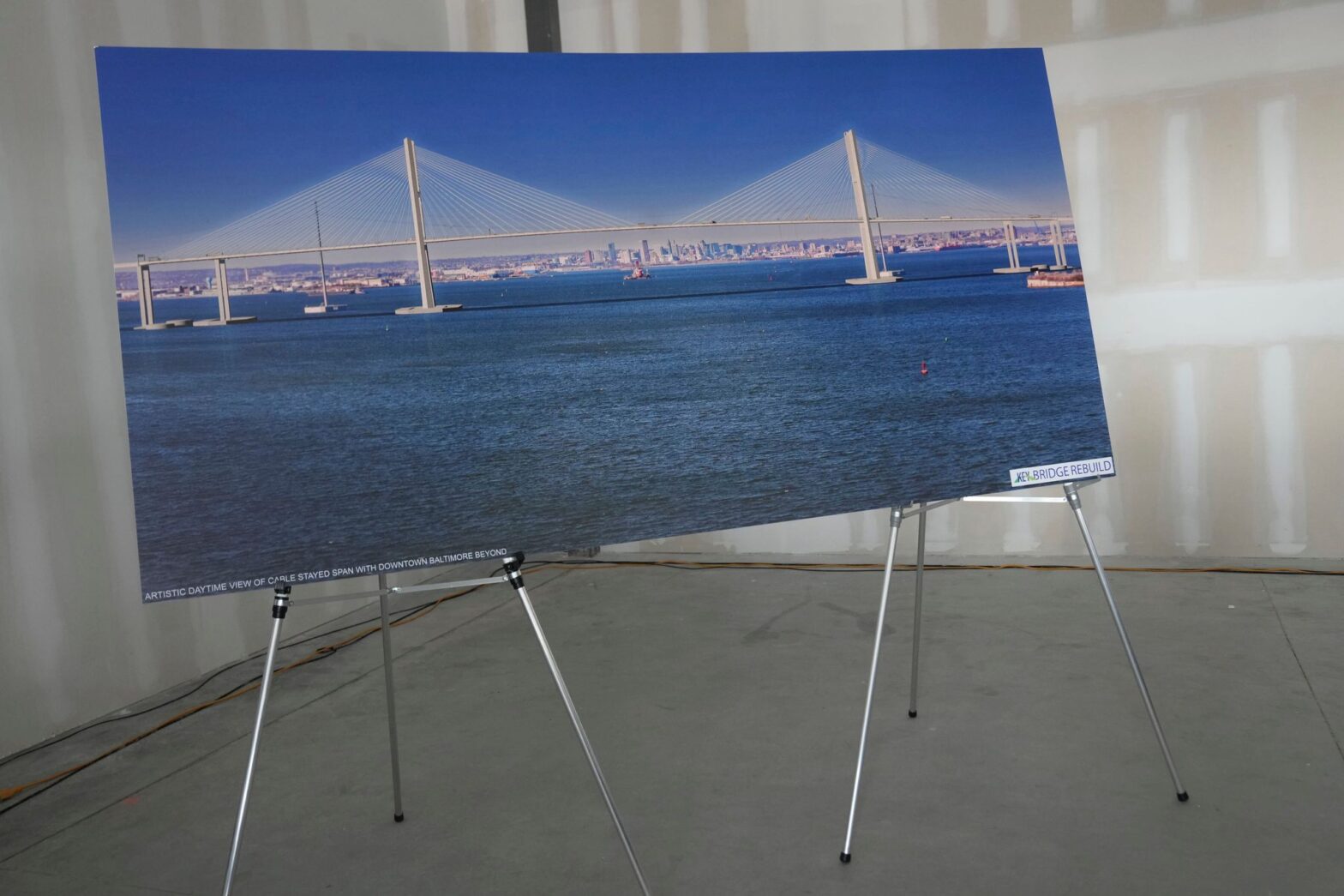 Designs that were presented almost a year after a fatal breakdown for the exchange of the Baltimore Bridge