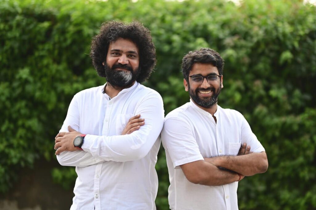 Photo by Piyush Wadhwani (left) and Jitendra Sharma, co -founder of hair original.