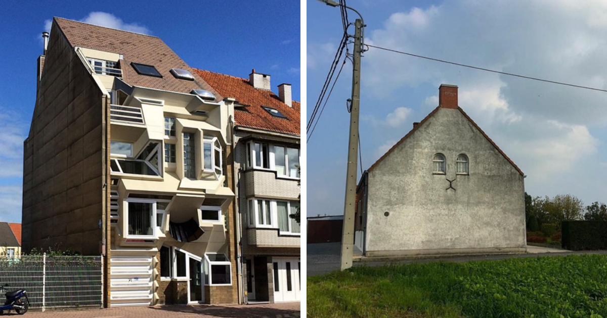 The Belgian guy documents ugly houses that he sees and they are so bad, it's strange (preferably ever)