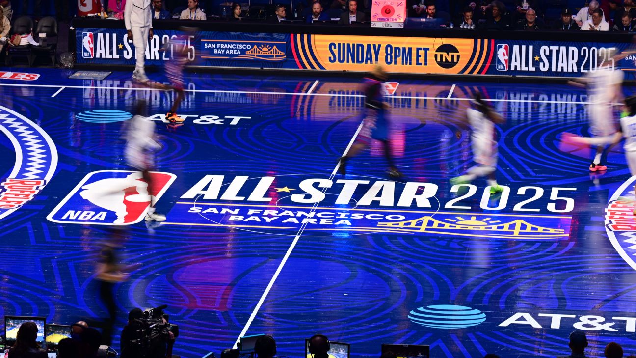 The colorful dish of the Golden State joins other remarkable NBA all-star floors