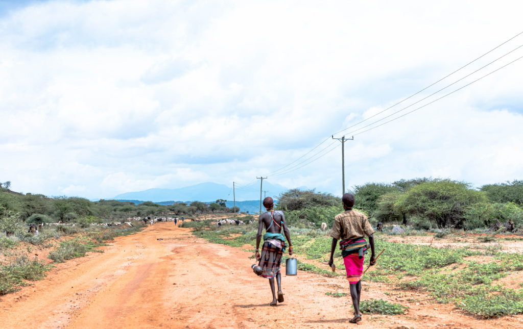 In the shadow of Mount Nyiro