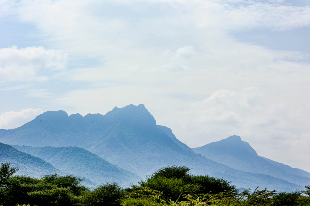 In the shadow of Mount Nyiro