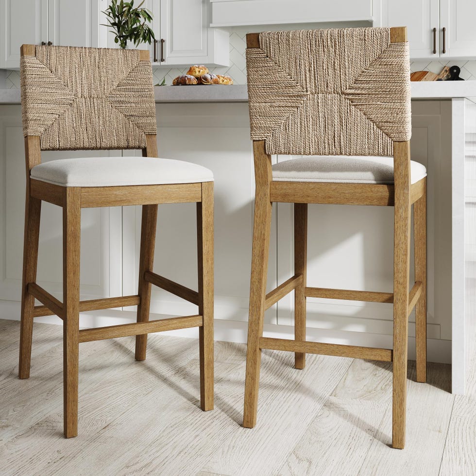 Beacon Bohemian Boucle Bar Stool, 2 -set from 2 Beacon Bohemian Boucle Bar Stool, 2 -set from 2