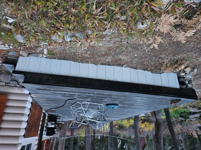According to: The deck is now unexchasic materials, which reduces the susceptibility to embers - an upgrade that is supported by the Home Cardage program from Trucke Fire.