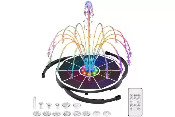 Asitin 5.5W LED solar water fountain