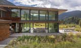 The thermally modified ash parking track and the western red cedar fascia should withstand the elements. The precision of the prefabrication ensures that each piece of the structure fits together and limited energy loss.