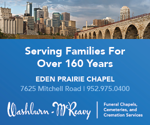 Advertisement for Washburn McReavy