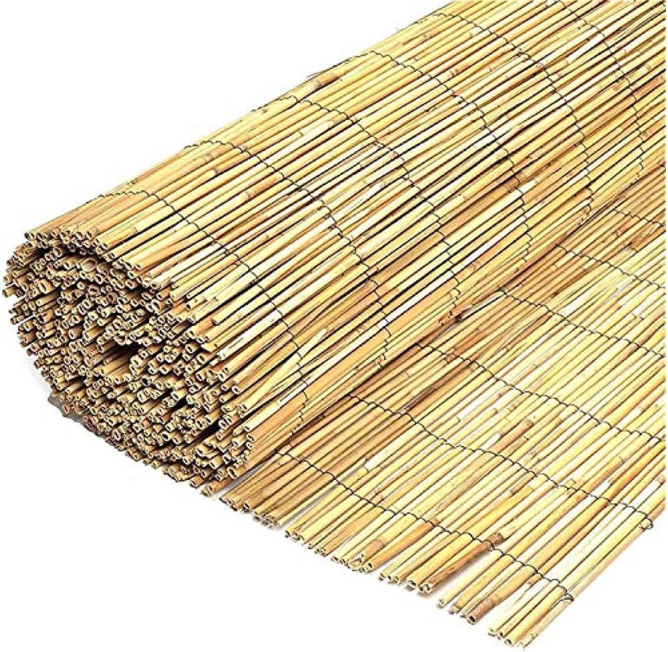 Rollter bamboo privacy fence.