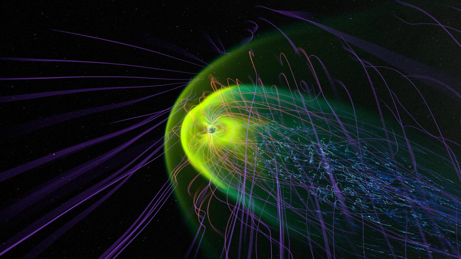 Solar superstorm exposes rare metal clouds in the upper atmosphere of the earth