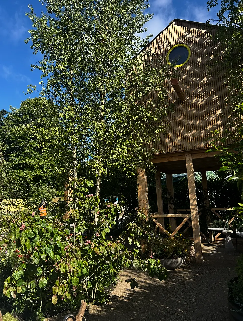 Monaghan Garden Designer in the hope of winning great this morning