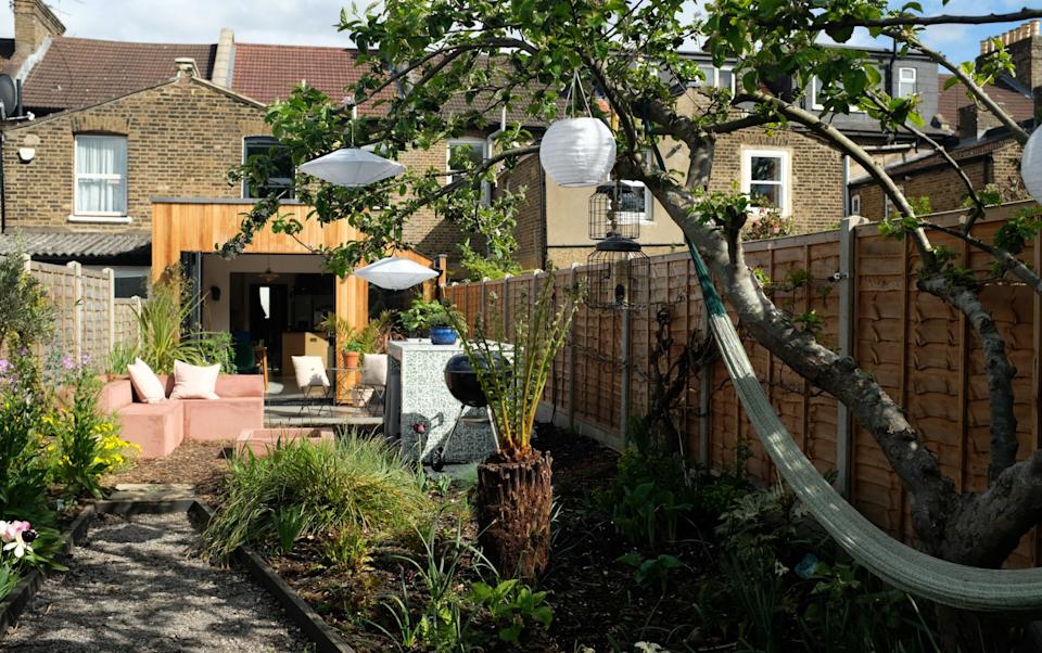 The finished garden