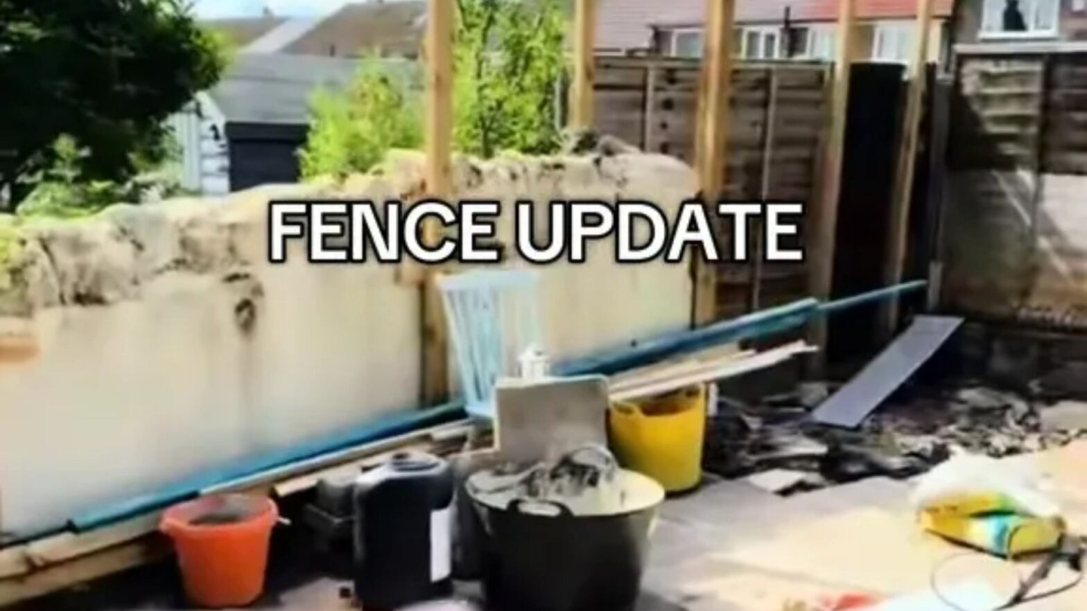 My nightmare neighbor chopped my 6 -foot data protection fence -I rebuilt it and took additional precautions to keep it away