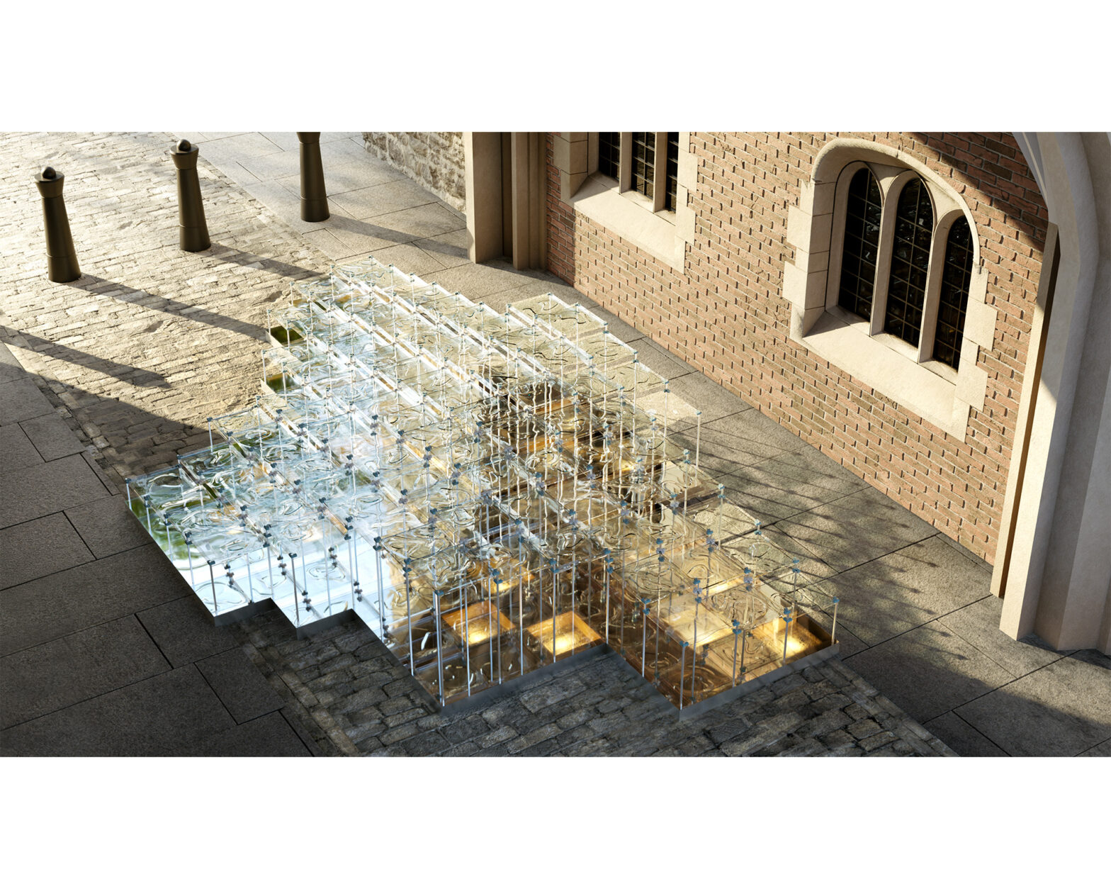 Soa faculty Poyao Shih's installation proposal for the formative water competition in the closer choice