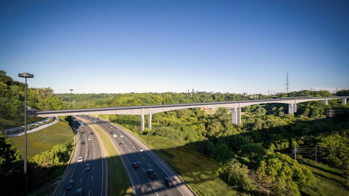 Don Valley Bridge Ontario Line