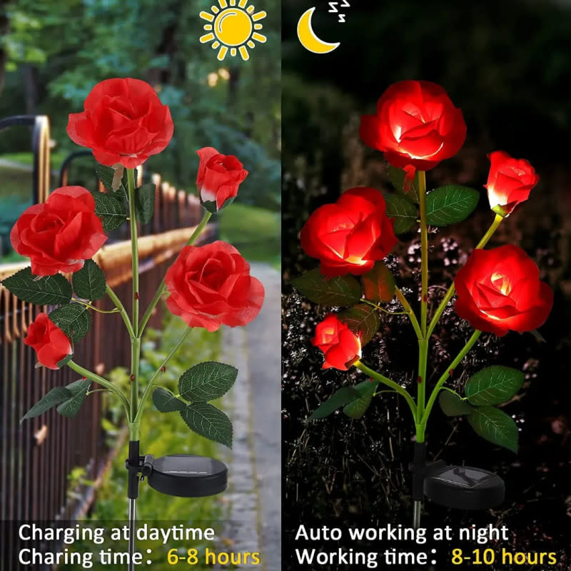 Walmart sells "beautiful" floweral lights of 60 US dollars for only 20 US dollars, and buyers say that they look "incredible" at night