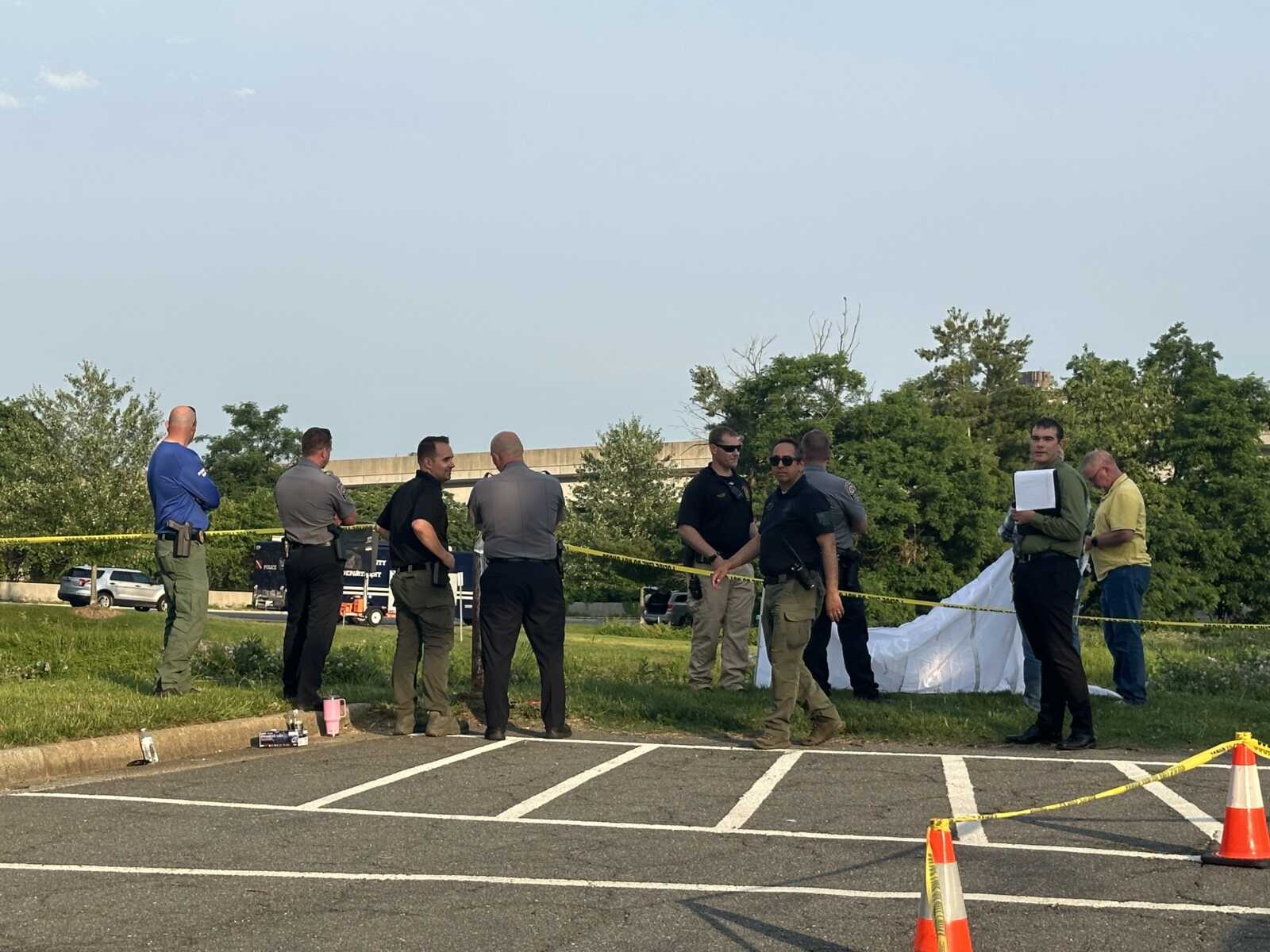 Breaking: The police find a body in Teich near Tysons Galleria