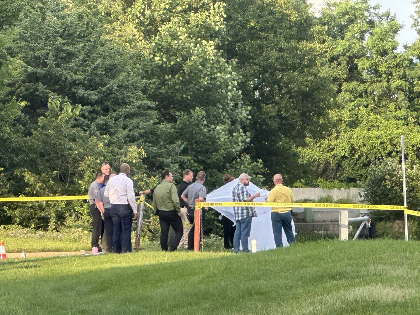 Breaking: The police find a body in Teich near Tysons Galleria