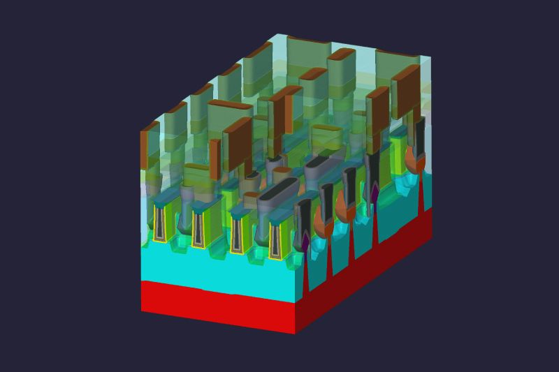 Examination of mechanical deformation in progressive logic devices to improve the yield