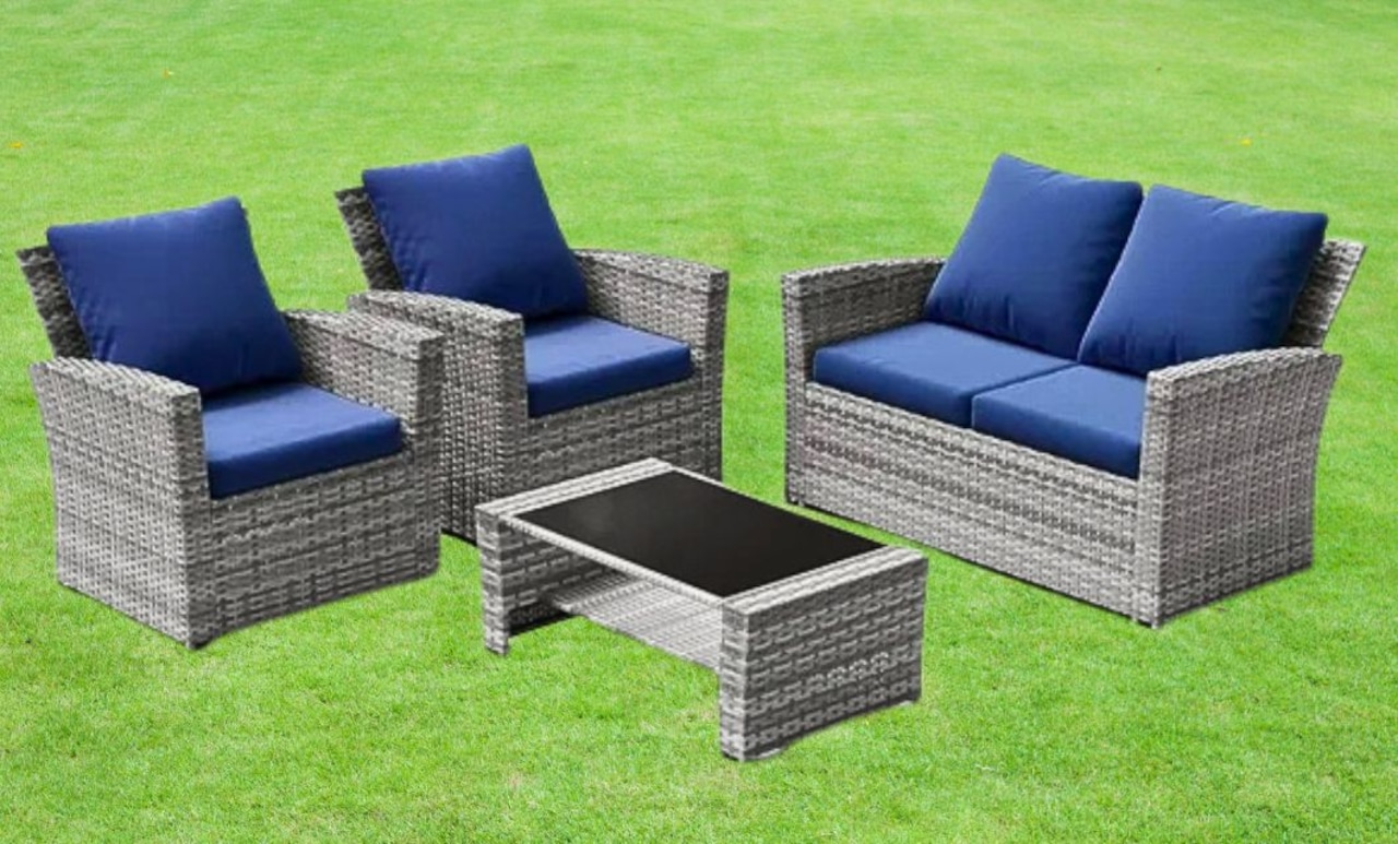 Walmart Outdoor furniture store includes 600 US dollar discount on the patio set