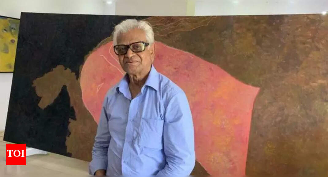 Artist who made LIVE portrait of Prez designed Pramble Park Design | Nagpur News