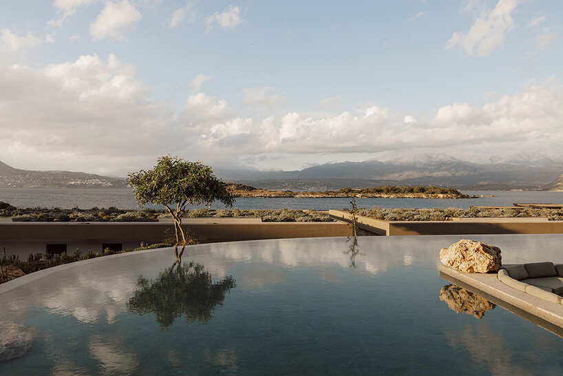 Block722 Sculpts JW Marriot's Crete resort in the landscape with stone from the location