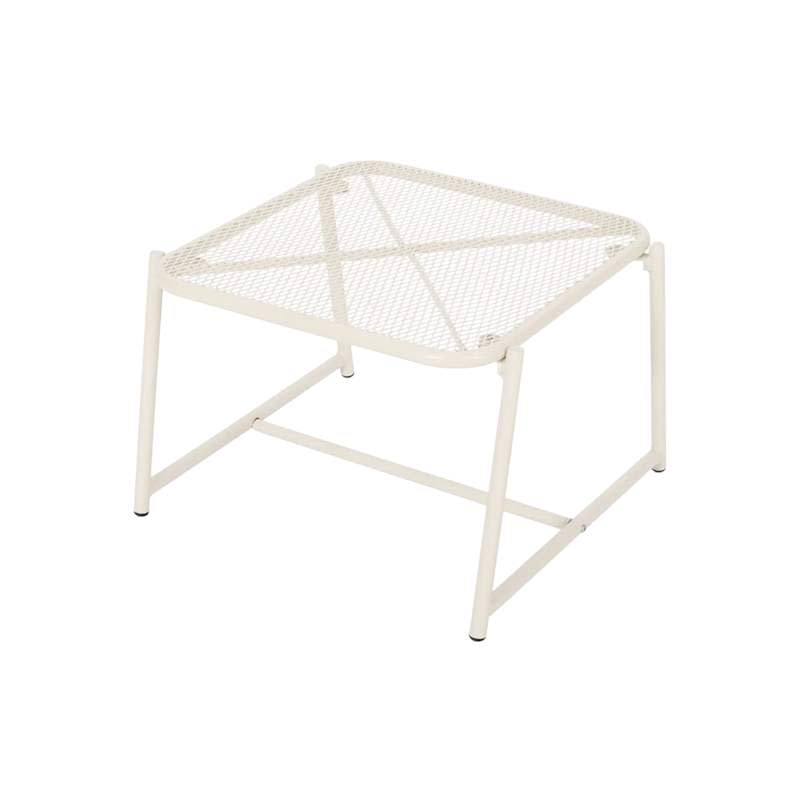 Iron frame coffee table