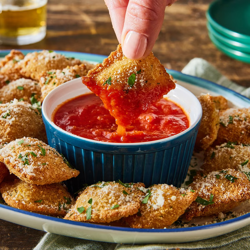 Simple party dinner ideas Easy Party Food Ideas Air Fry Ravioli